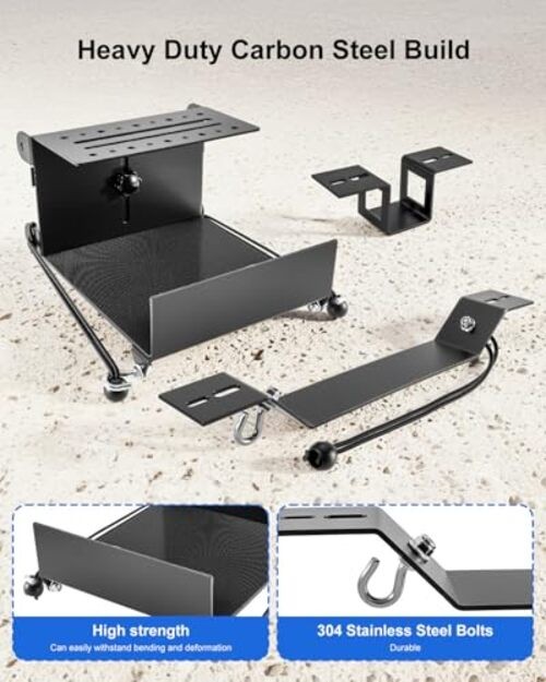 Van Interior Ladder Storage Holder, Adjustable Internal Ladder Rack Fit for