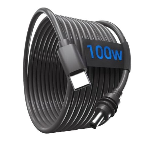100W+ USB C Cable Fit for Starlink Mini Cable, 3 Meter 18AWG USB C to DC Power