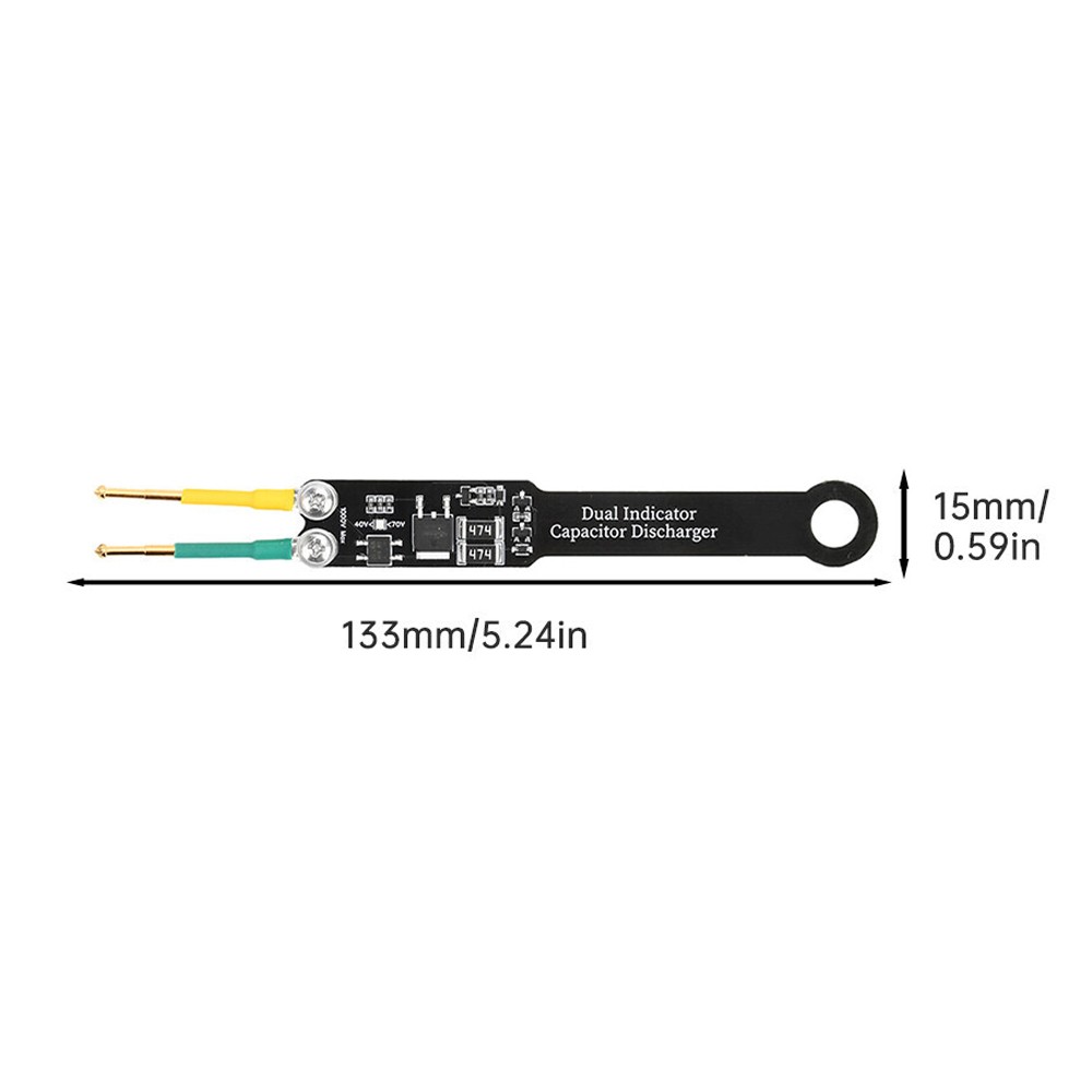 1000V Portable Capacitor Discharge Tool AC DC High Voltage Quick Discharging