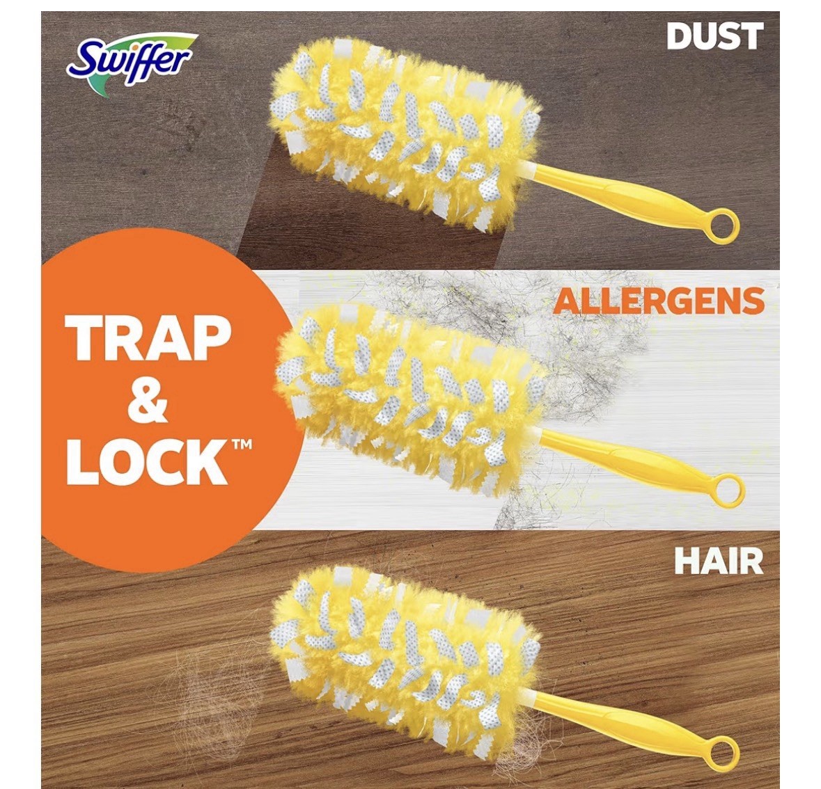 Swiffer Pet Heavy Duty Dusters Refills, Multisurface 360 Dusters 11ct