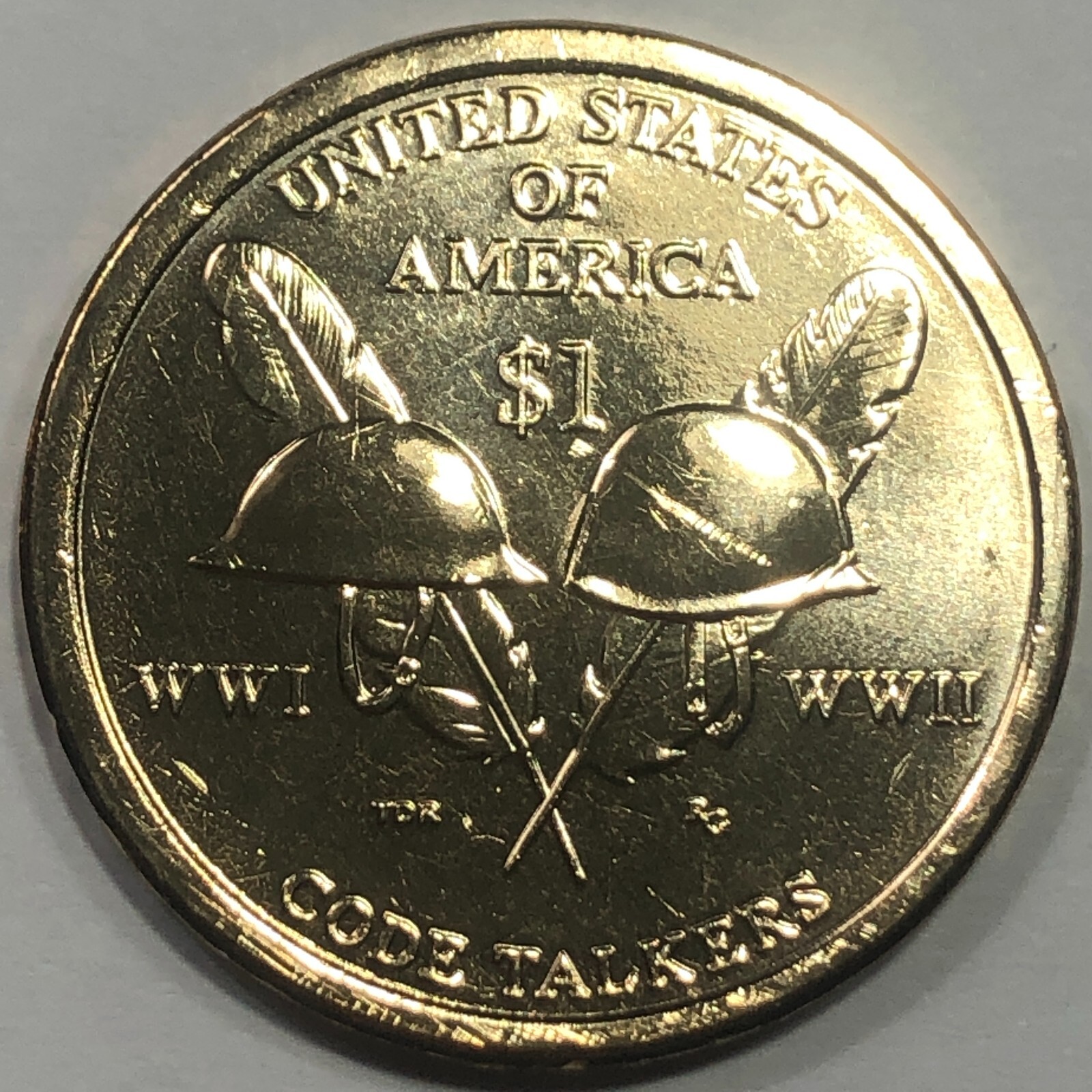 2016 P- "Code Talkers" Native American Golden Dollar Coin