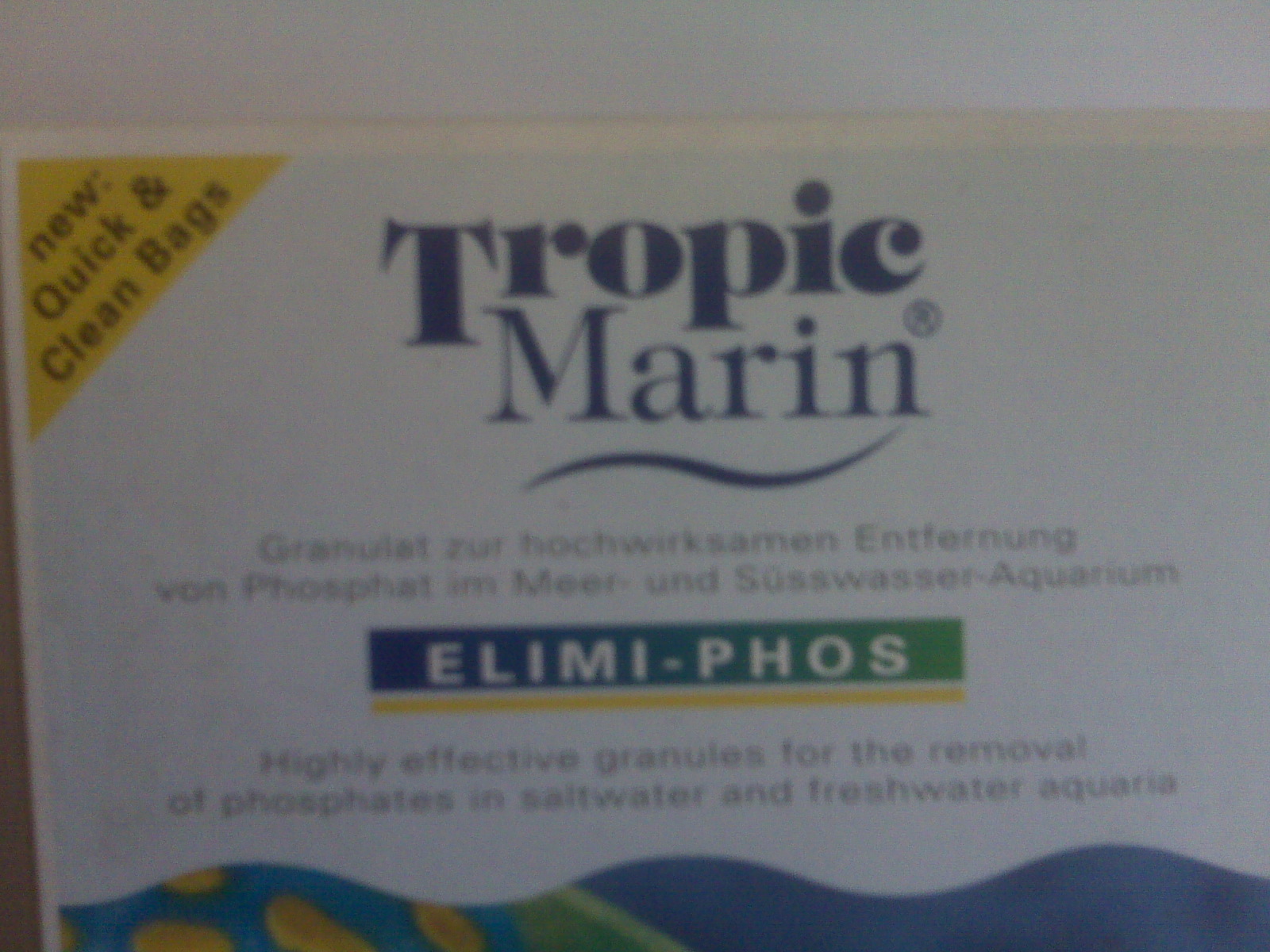 Tropic Marin Elim-Phos 200gm  For Phosphate Issues For Fresh&Salt  Aquariums NEW