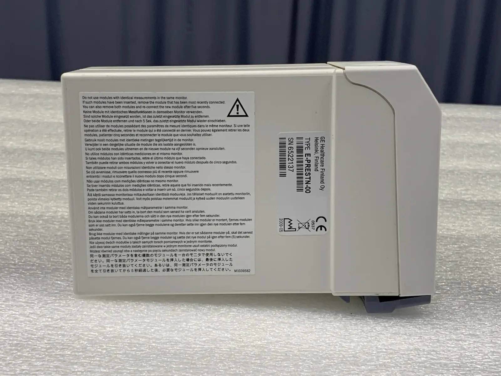 GE Datex-Ohmeda E-PRESTN-00 Hemodynamic Multi-Parameter Interface Module