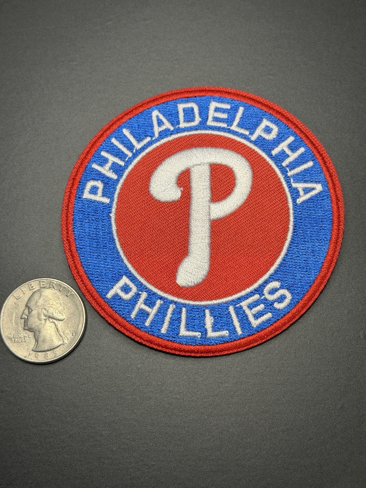 Philadelphia Phillies Embroidered Iron On Patch