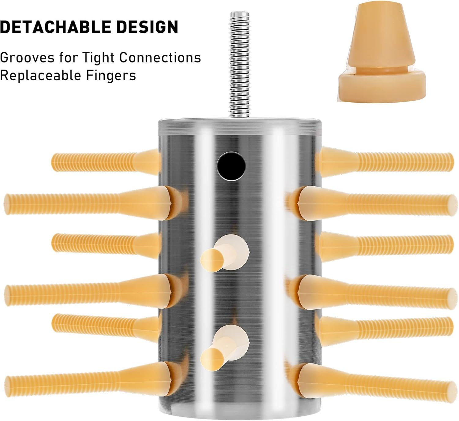 Chicken Plucker Drill Attachments 18 Fingers Chicken Feather Plucker Machine Sta