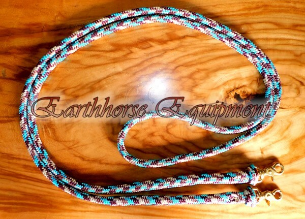 Earthhorse Equipment Equestrian rope reins,"ARIZONA SKY"