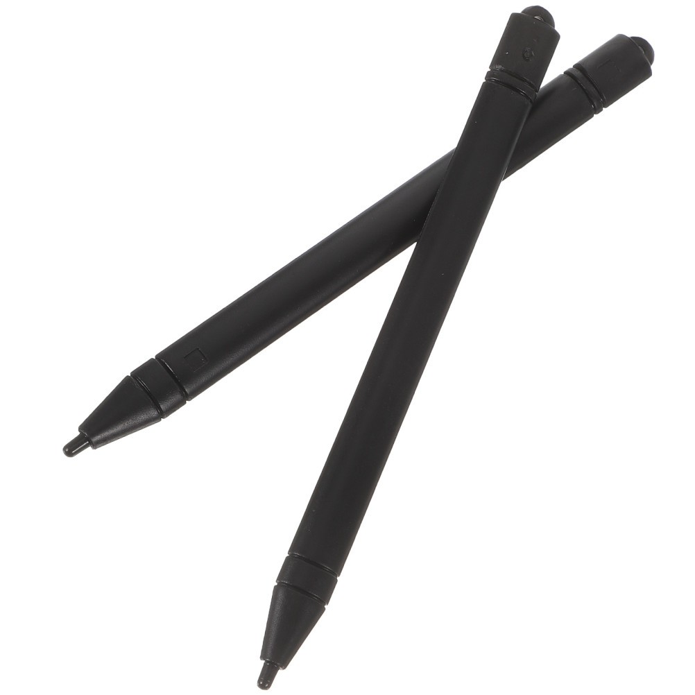 2Pcs Graphic Tablets Pen Durable Digital Stylus for Painting and Writing Black