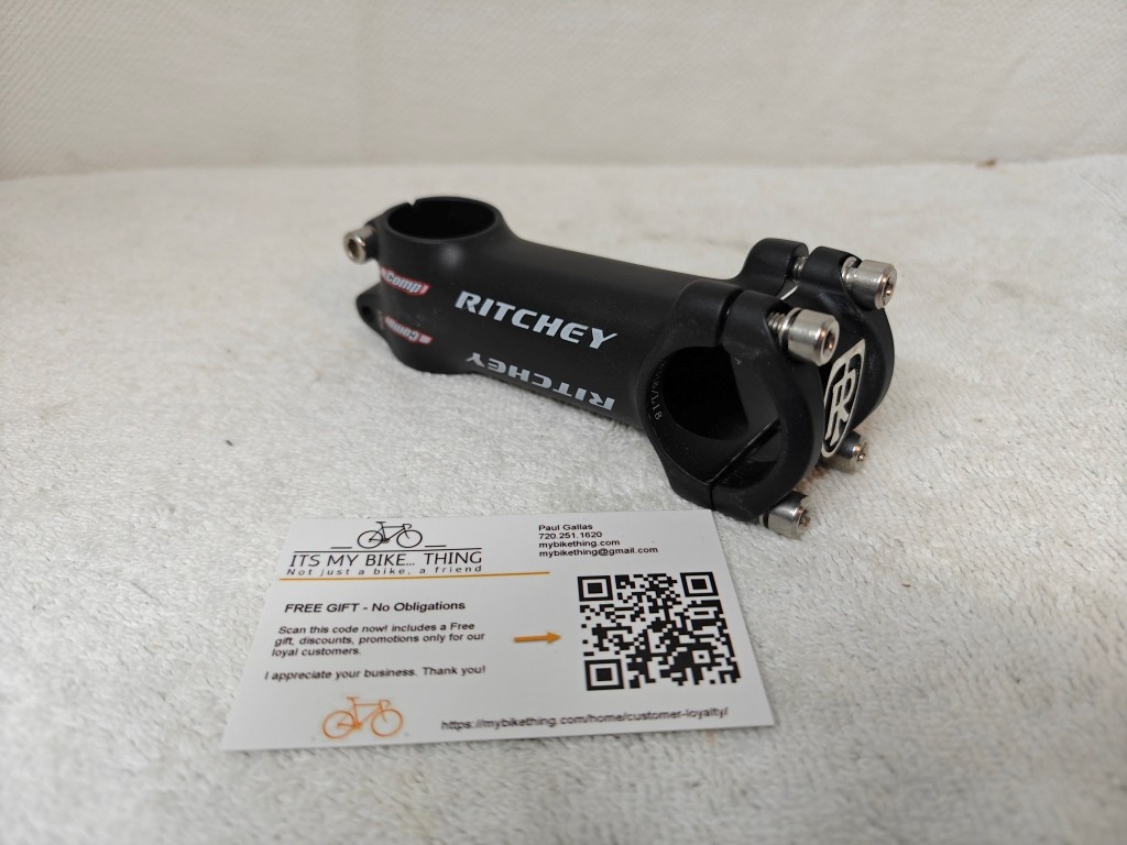 Ritchey Comp 4-Axis Stem | 100mm | 31.8mm | 1-1/8" | ±6° | Alloy | MINT