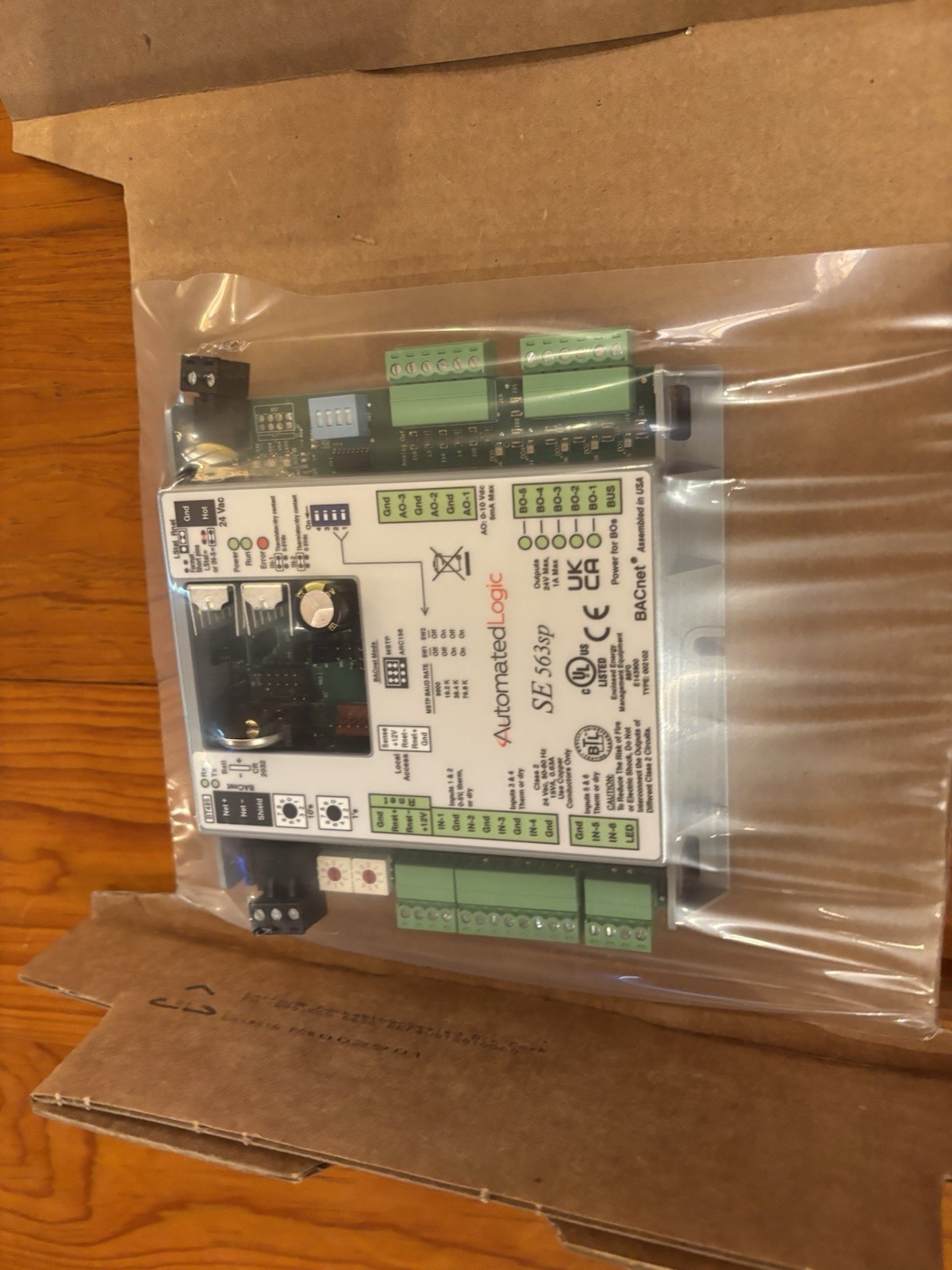 Automated Logic SE563SP BACnet Control Module HVAC Building Automation