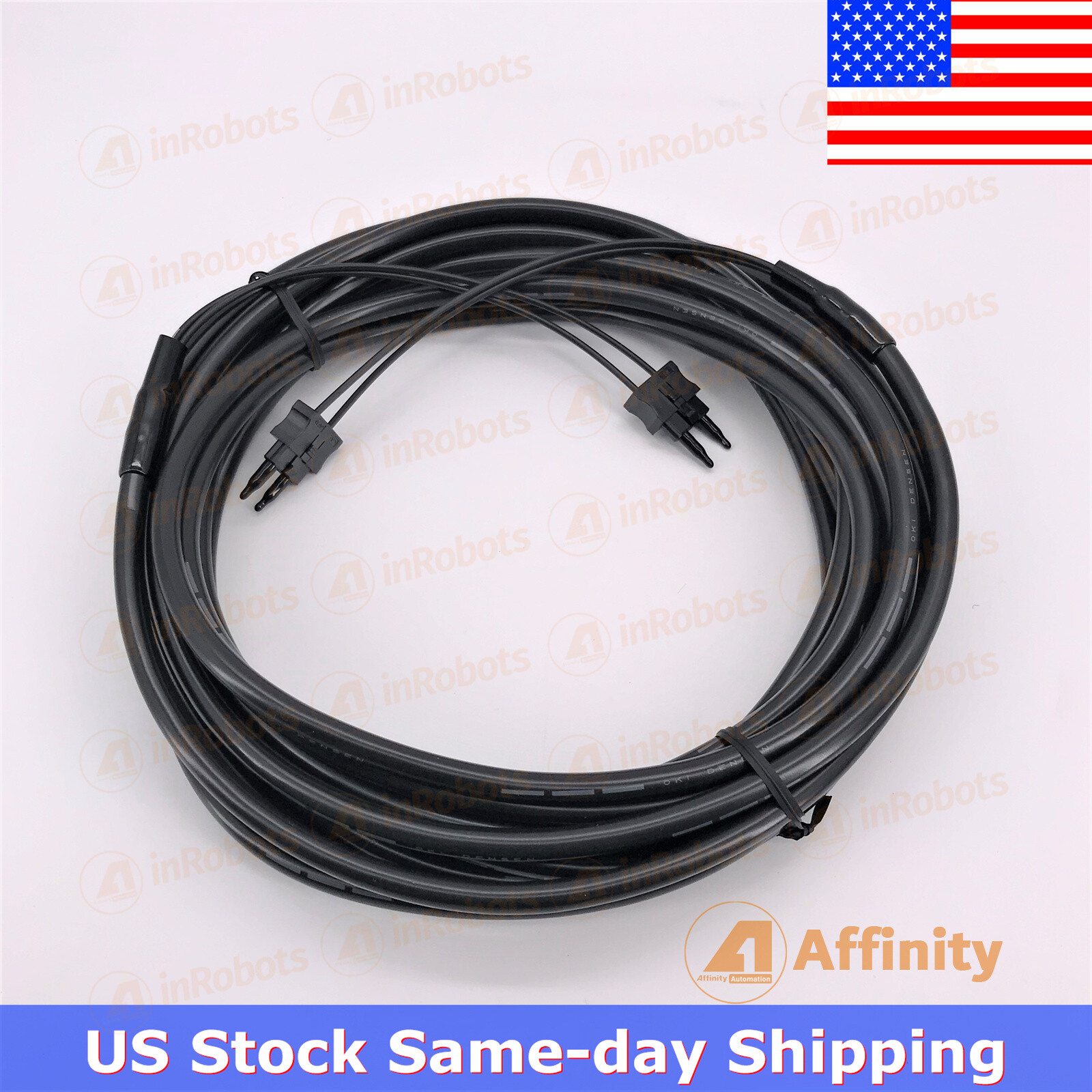 NEW for FANUC A66L-6001-0026 FIBER OPTIC CABLE 5m USA STOCK