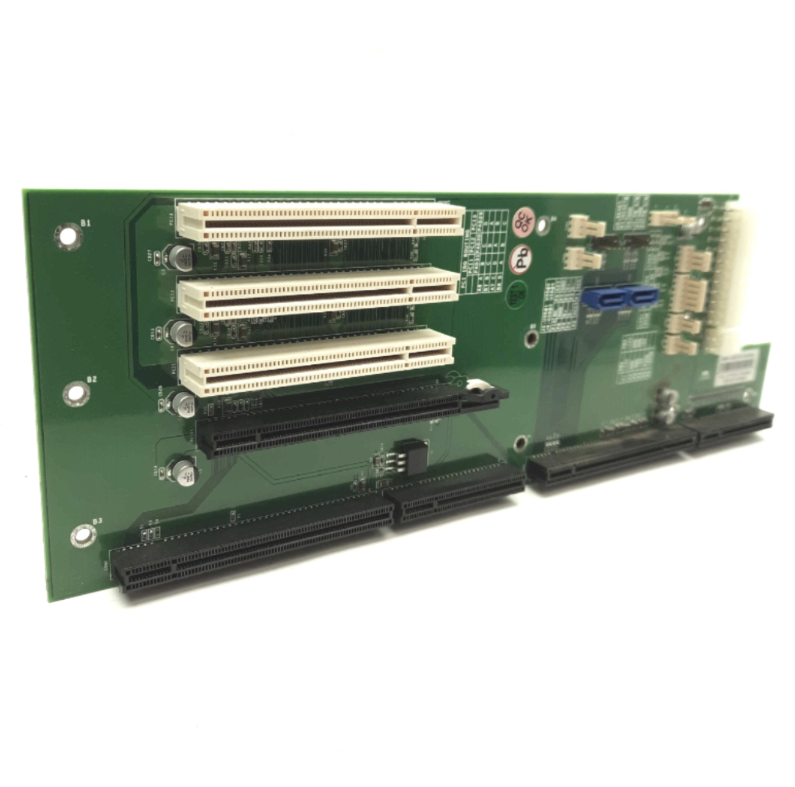 Nexcom NBP 0513 Single Computer Backplane 24-Pin ATX 1x PCIE X16 3x PCI PICMG1.3