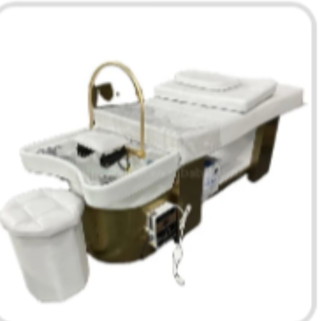 Multifunctional Massage Table With A Head Washing System