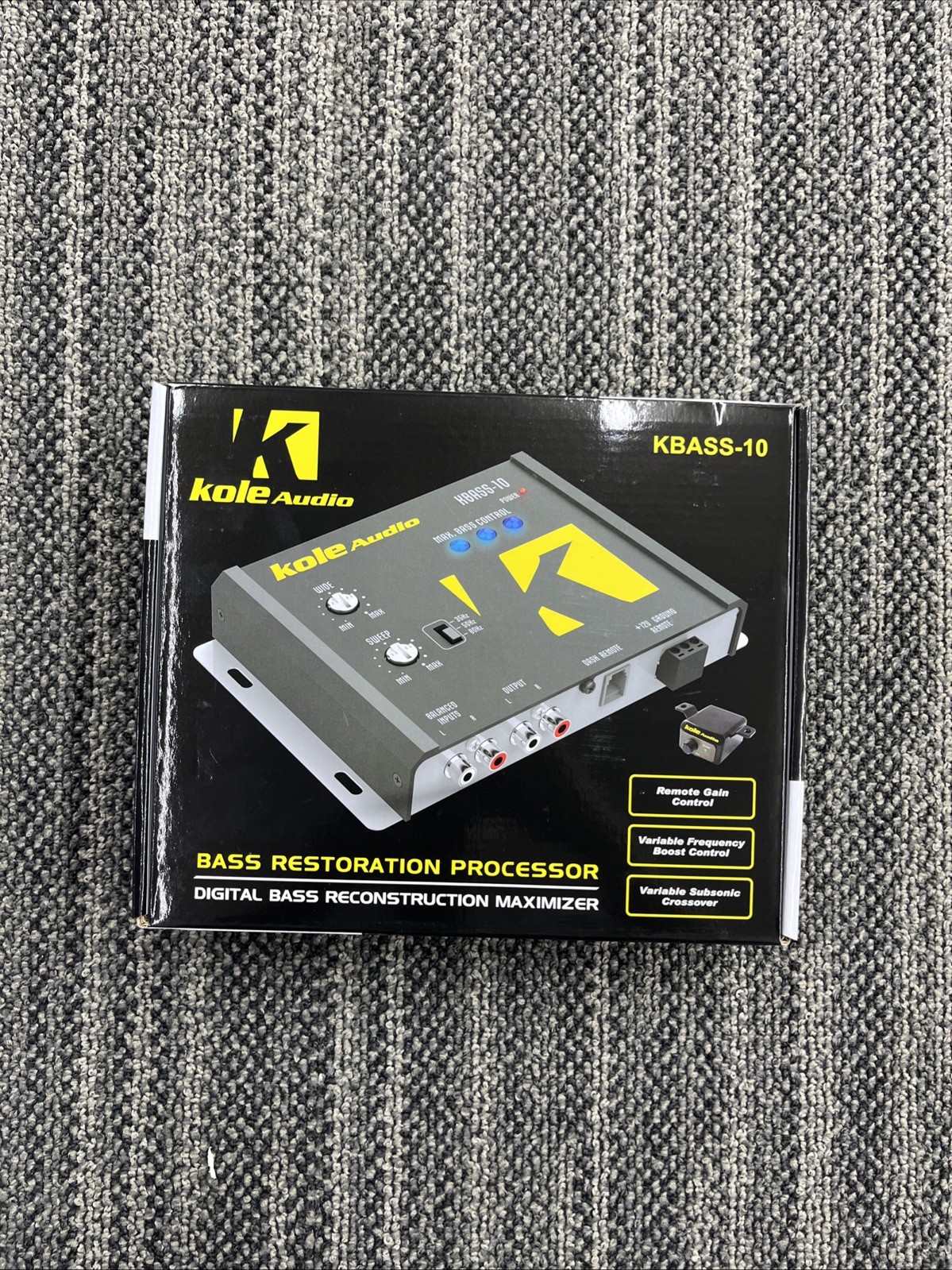 Kole Audio KBASS-10 Bass Restoration Processor