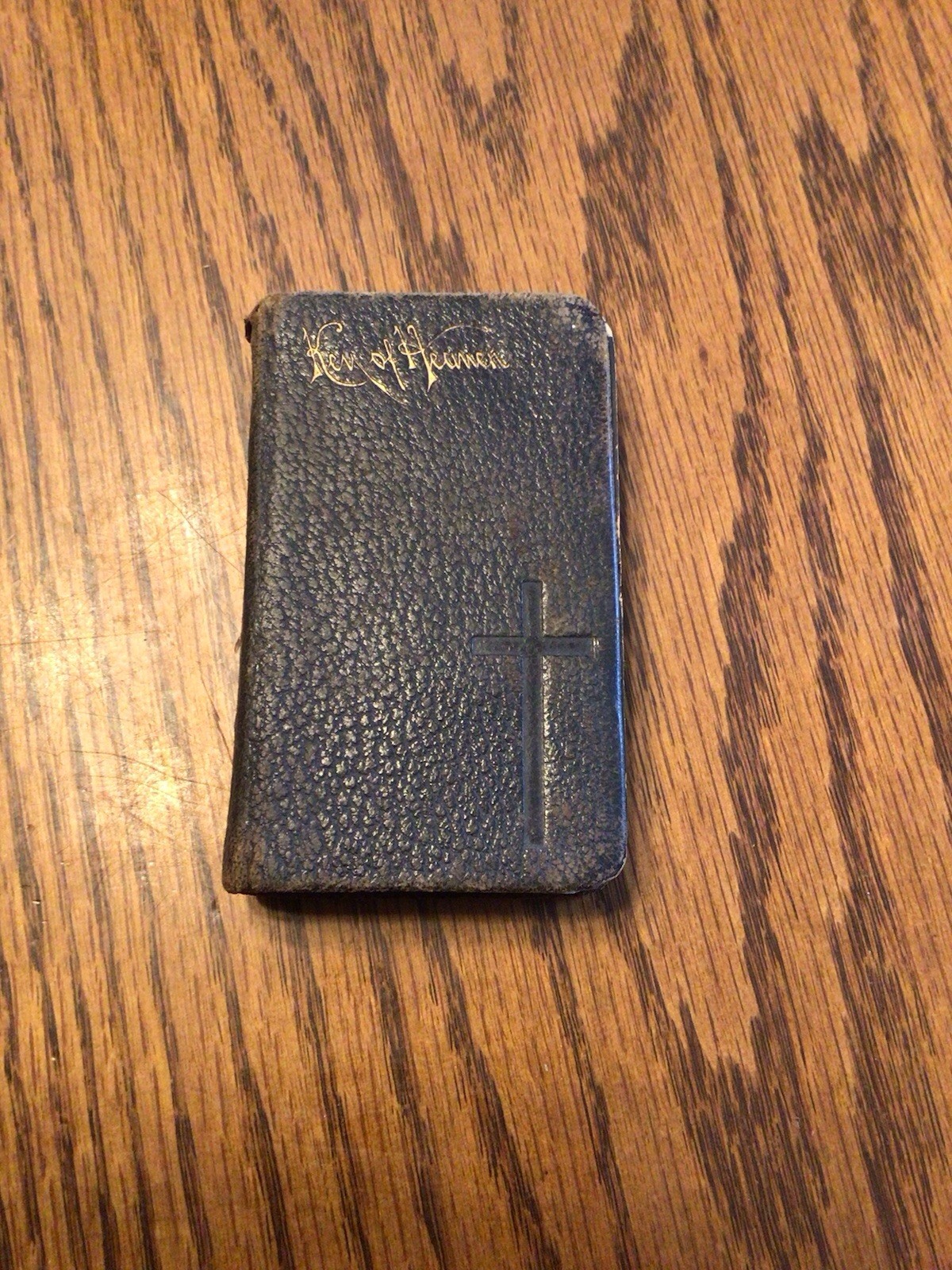 1892 Key Of Heaven Prayer Book Pocket Size