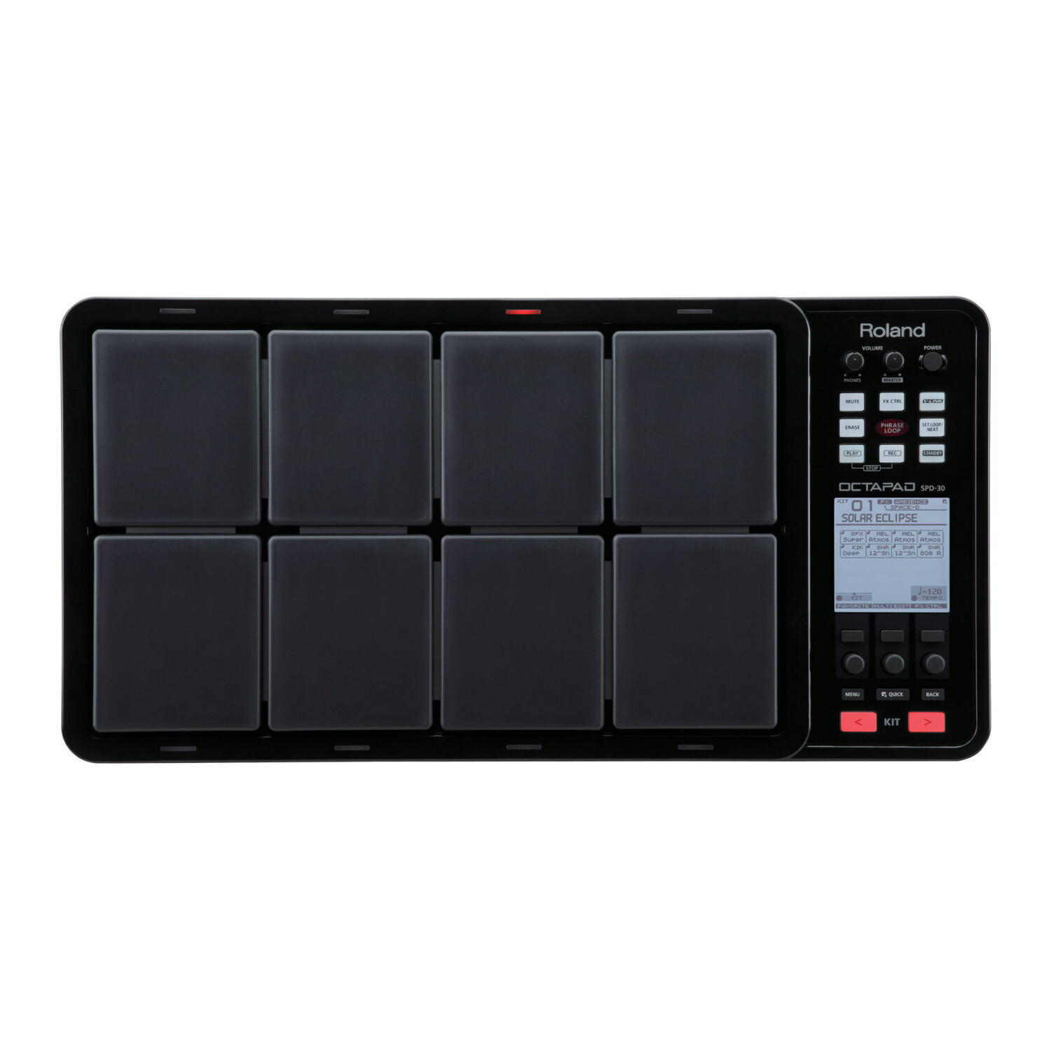 Roland SPD-30 Octapad Electronic Drum Pad Four Dual-Trigger Inputs (Black)
