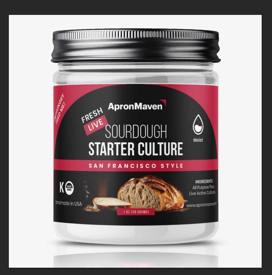SAN FRANCISCO STYLE SOURDOUGH STARTER LIVE ACTIVE HEIRLOOM SOUR DOUGH CULTURE😋