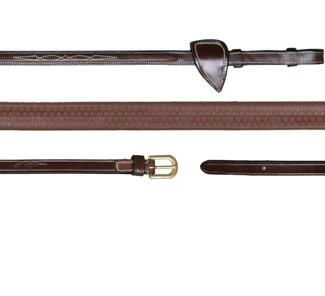 Dion Rubber Reins (No Pitch)