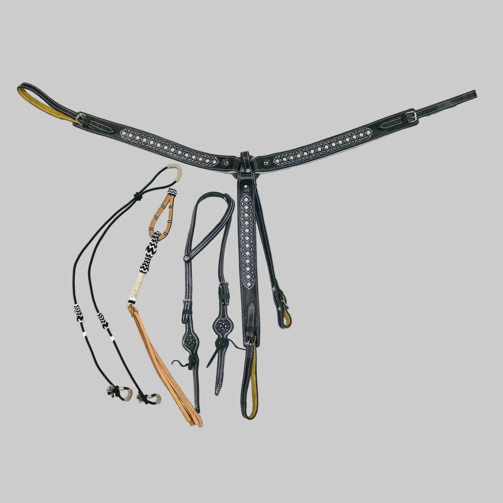 Black Horse Lienzo Set Charro