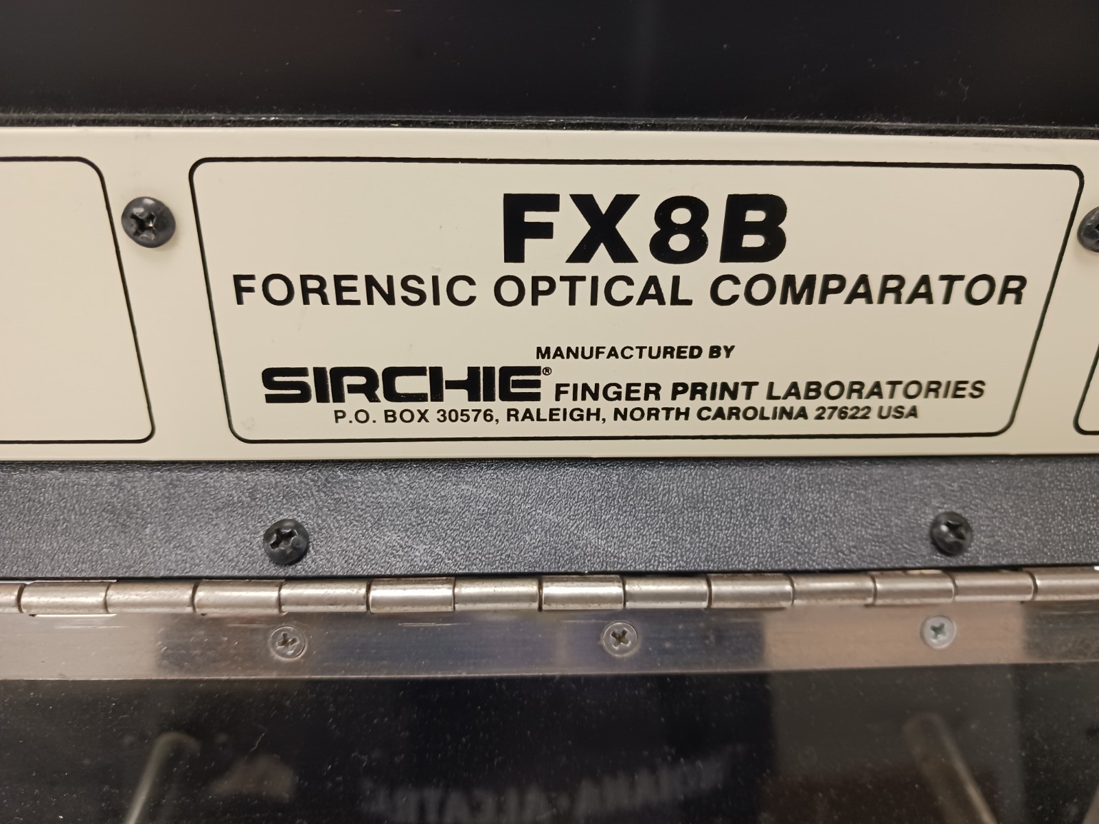 Sirchie FX8B Forensic Optical Comparator
