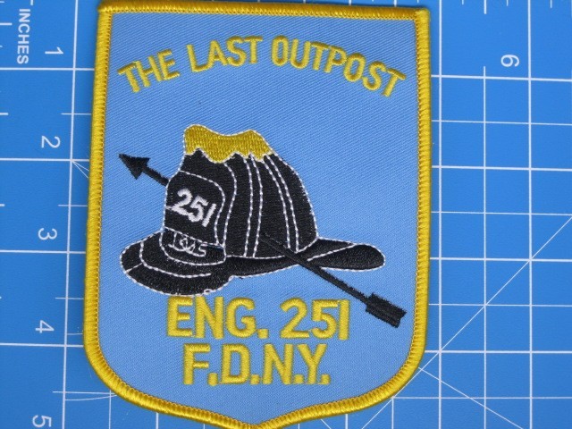 FDNY NYC Fire department Engine 251 patch