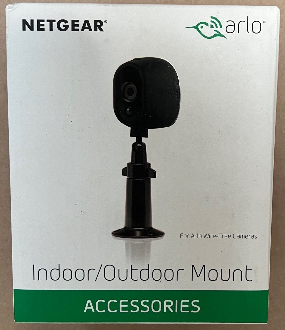 NEW Genuine Arlo Outdoor Mount Black Mounting Security camera Arlo Pro Pro2