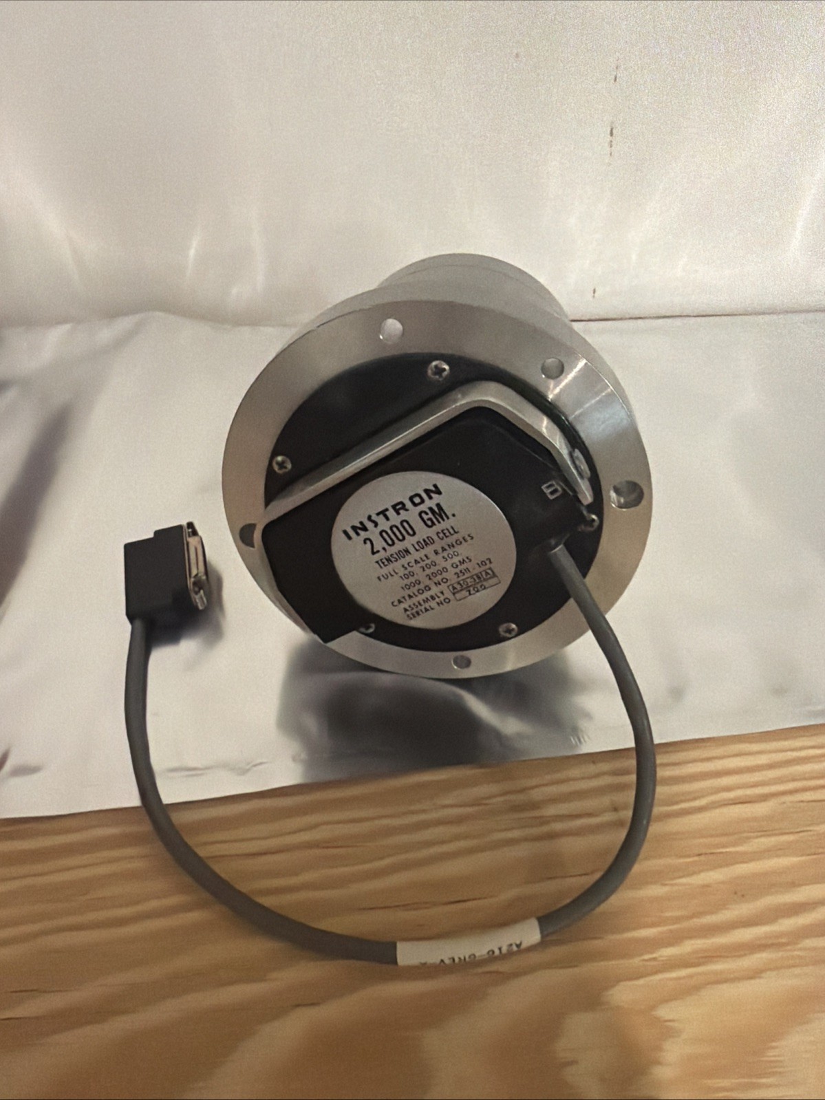 Instron Tension Load Cell 2000GM Cat No 2511-102