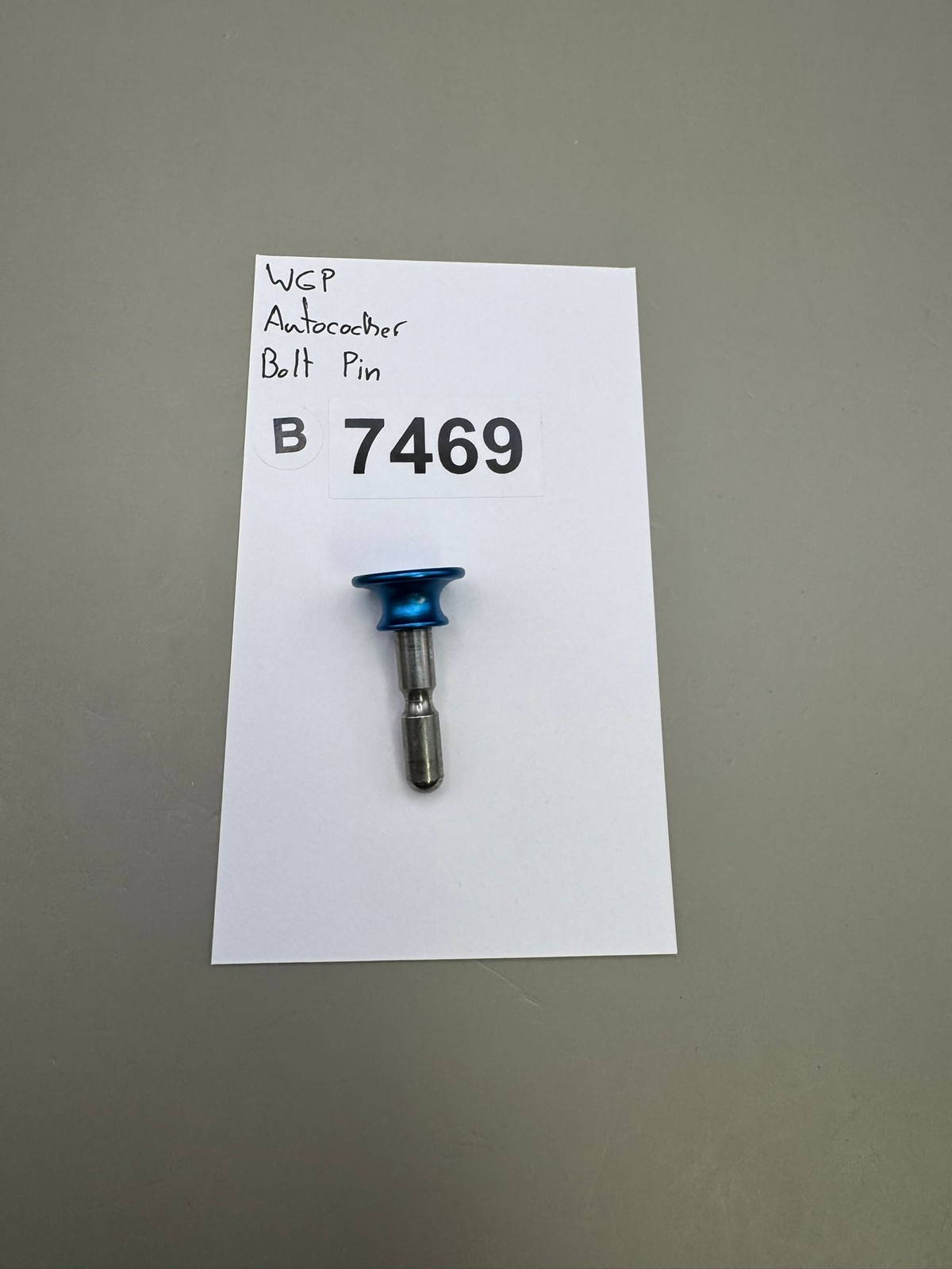 WGP Autococker Bolt Pin Blue