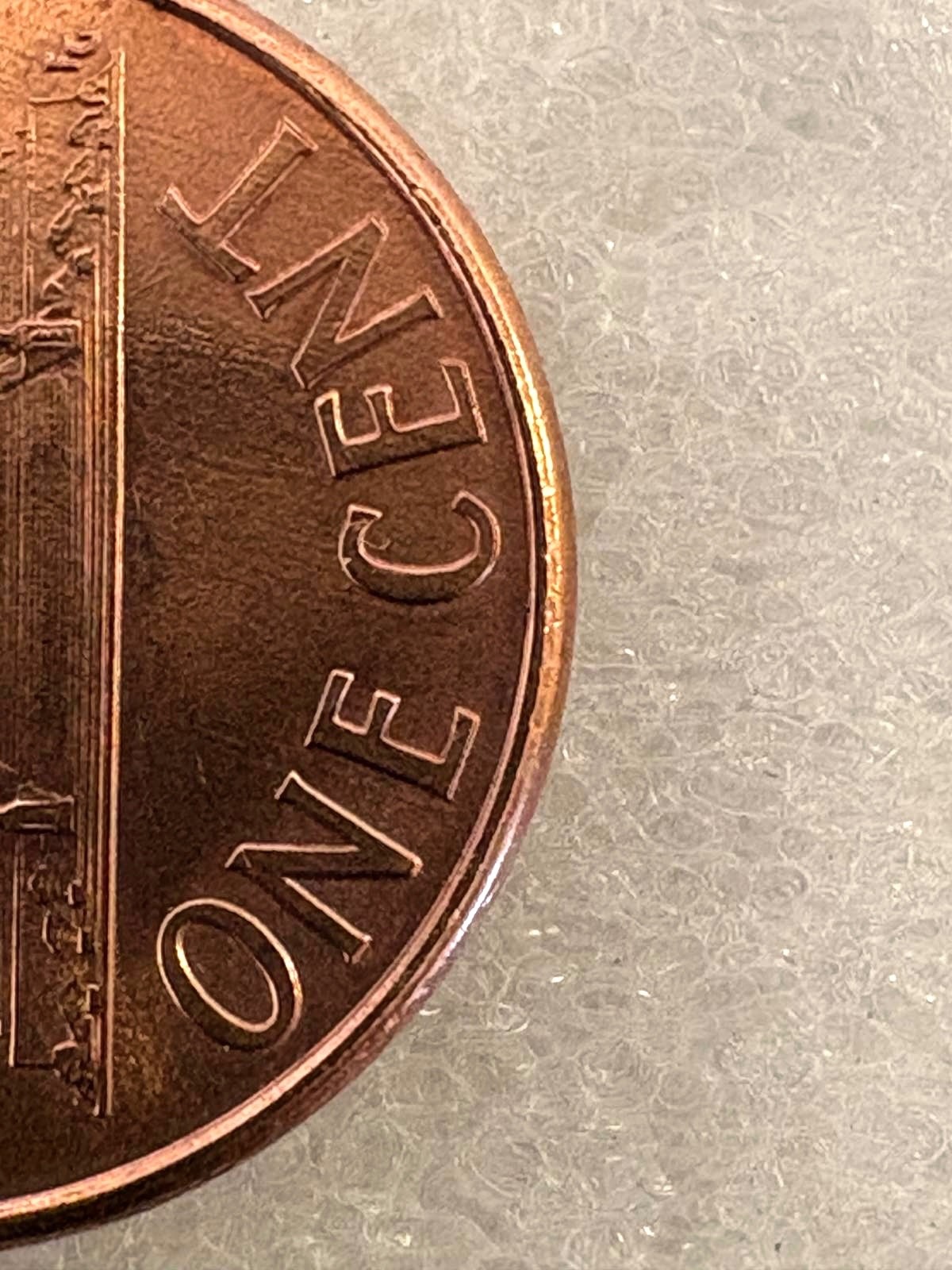 1997 U.S. penny no mint mark, Close AM, Rim Errors, off-center & More