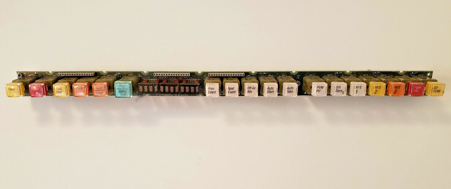 Grass Valley Machine Control/PVW Board 671-4940-I/O
