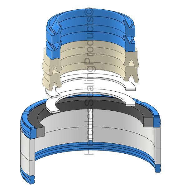 Seal Kit for Genie Models, 45mm x 90mm, Part GENIE-7-900-88GT, I-U-10