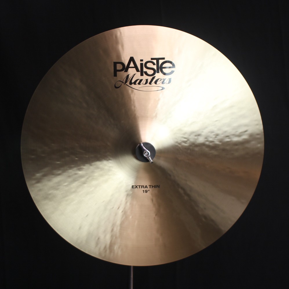 Paiste 19" Masters Extra Thin - 1309g (video demo)