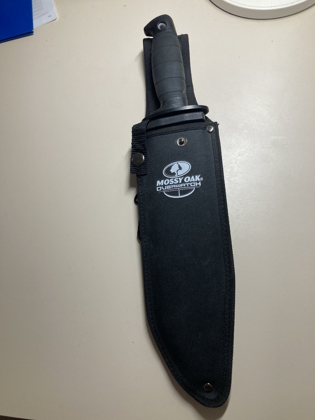 Mossy Oak Overwatch hunting knife, fixed blade, 15 inches long