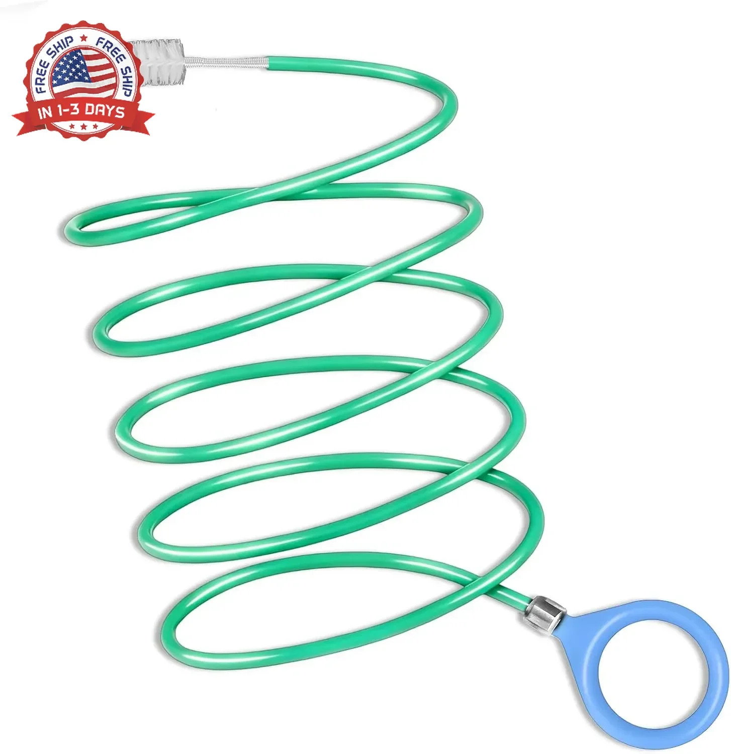 Auto Sunroof Drain Cleaning Tool, 120 Inch Long Flexible Tube Cleaning Brush, Ex