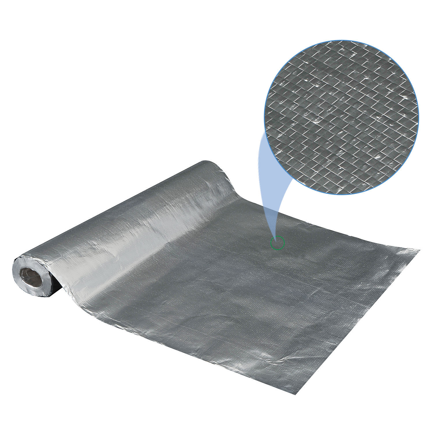 Radiant Heat Floor Insulation 17" wide 333 sqft, walls / PEX tubing Solid