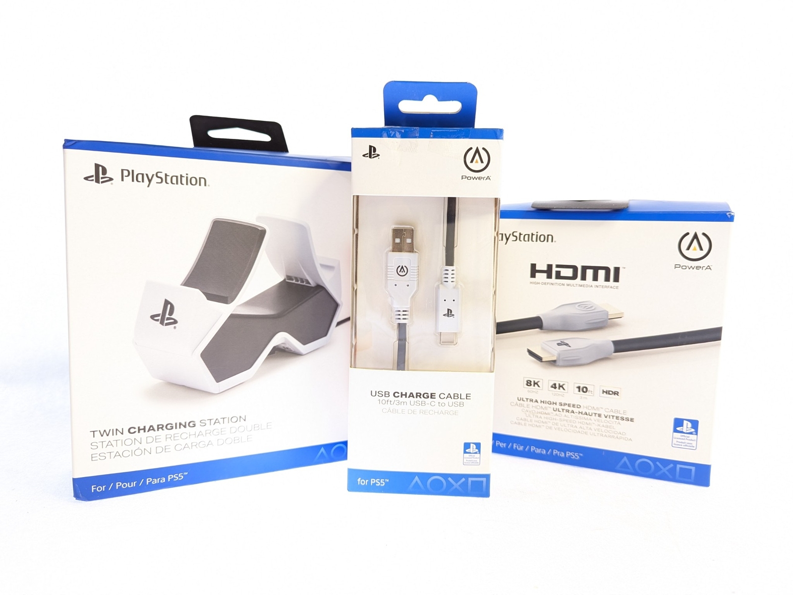Licensed PlayStation 5 PS5 Bundle Twin Charging Station Dock (read description)