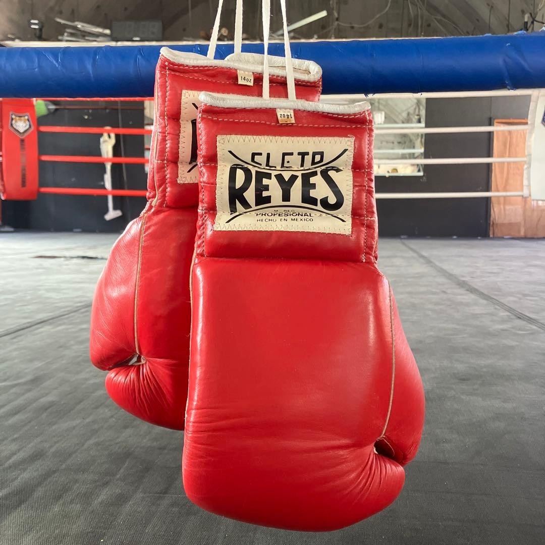 Reyes /  14oz Lace-Up Boxing Gloves Padding Degradation