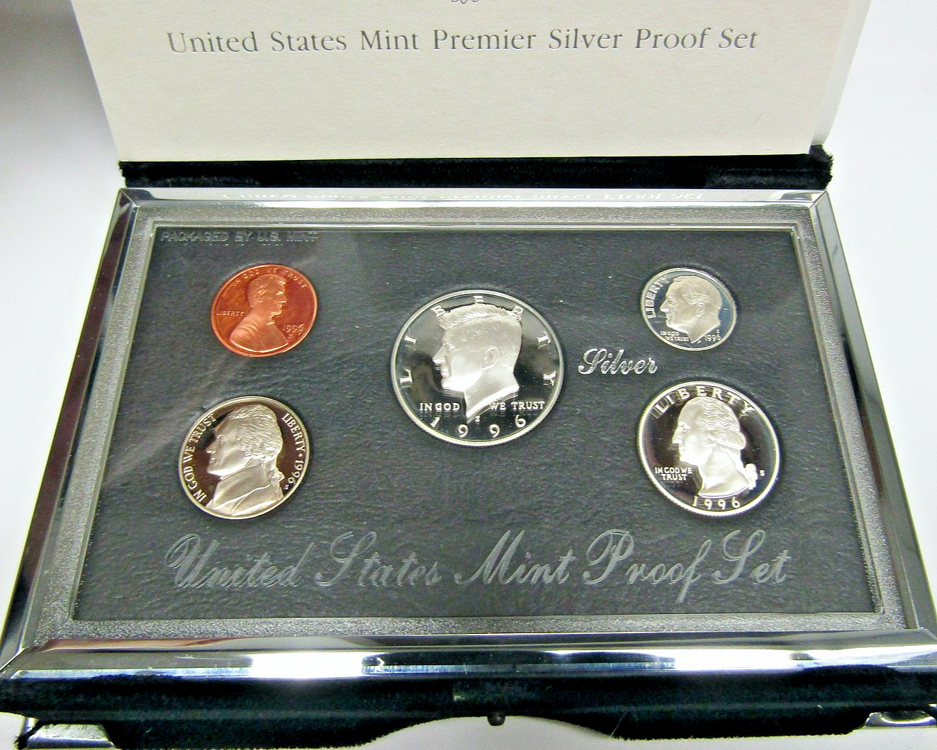 1996 United States Mint Silver Premier Proof Set