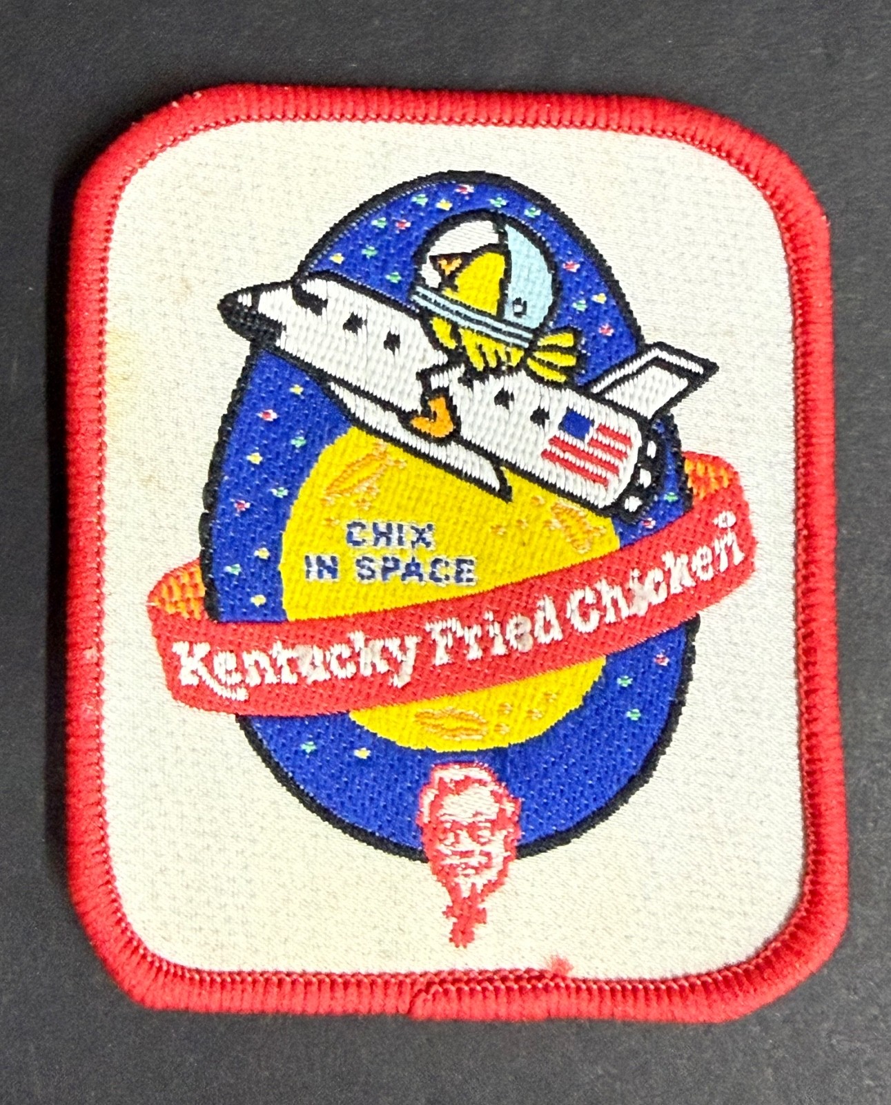 Chix in Space Patch KFC NASA STS-51L Challenger Student Experiment