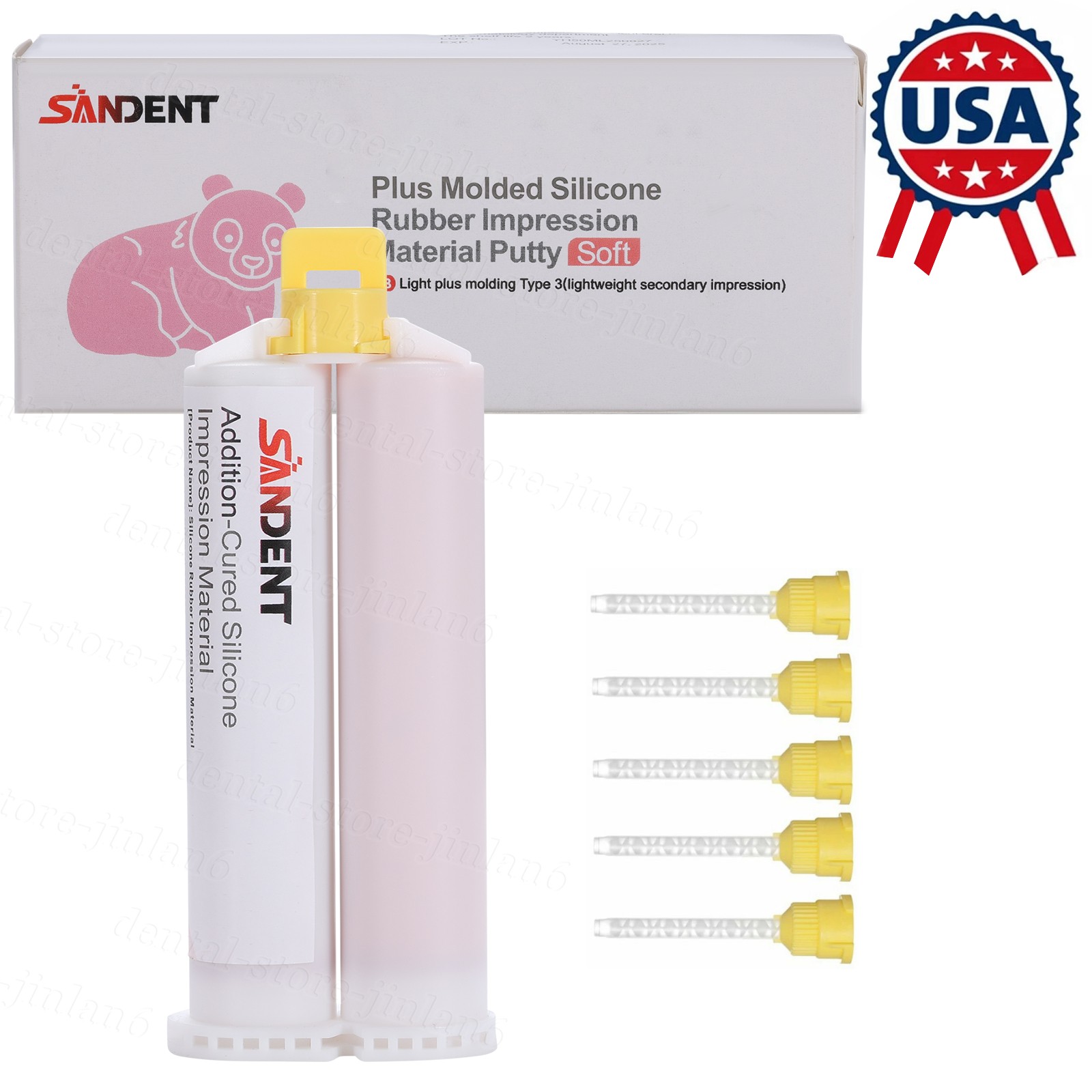 Impression Material Light Body Regular Set – 4 50ml cartridges