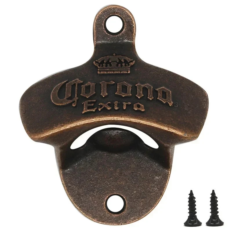 Bottle Opener Wall Mounted Vintage Retro Beer Opener Corona RAA