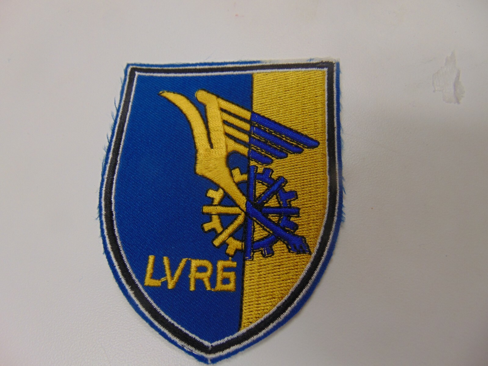 MILITARY PATCH SEW ON FOREIGN LVR6 LUFTWAFFEN REGIMENT