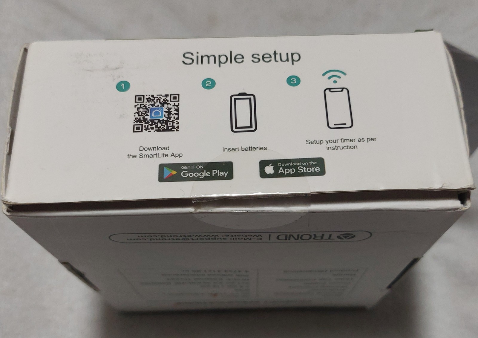 Trond Smart Water Timer Mobile App Controlled Water Regulator NIB