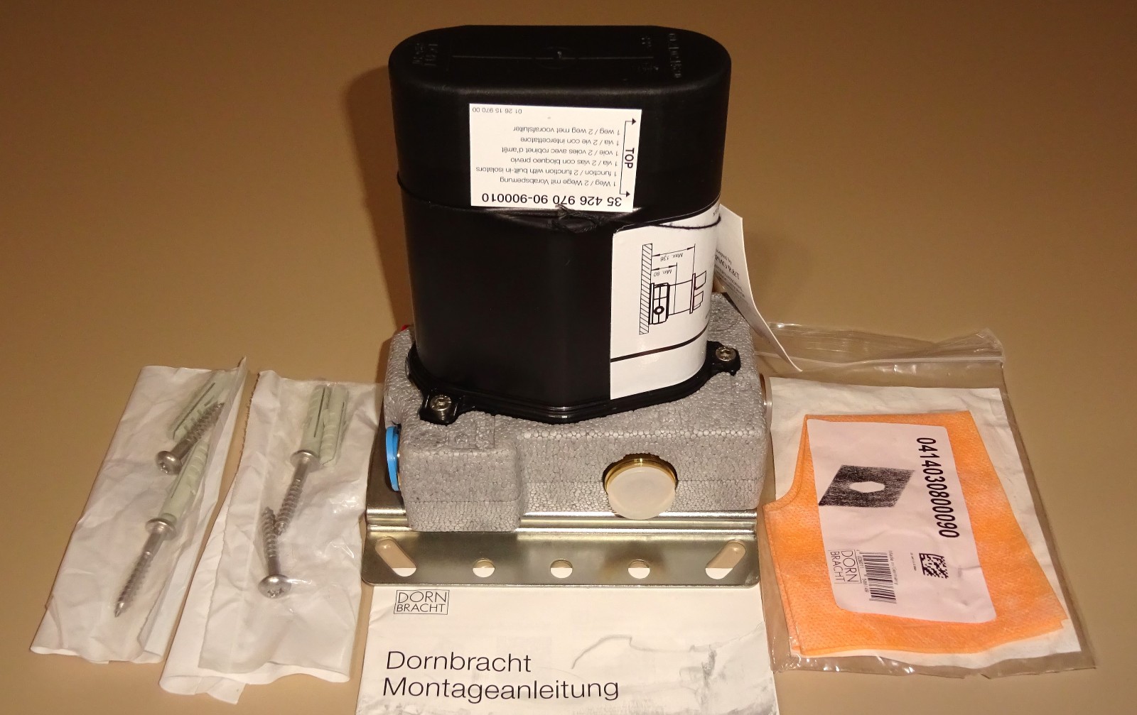 Dornbracht 35 426 970 90-900010 Concealed Thermostat 3542697090-900010 NEW