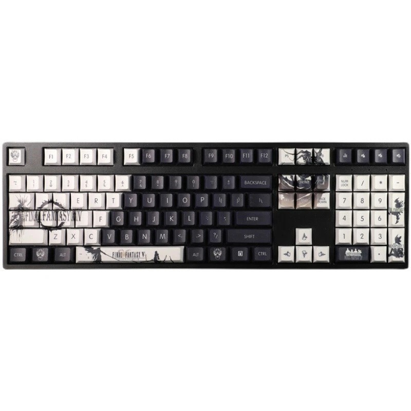 Final Fantasy Theme Keycap PBT Mechanical keyboard keycaps For Cherry MX 108PCS