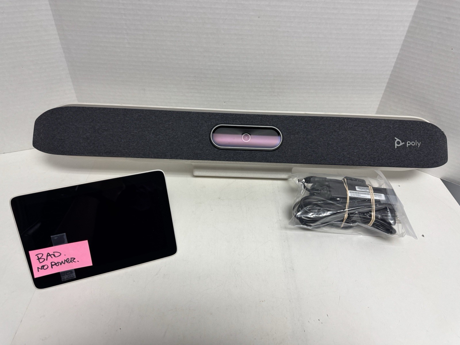 POLY Studio X50 VIDEOBAR CONFERENCE SYSTEM w/ POLY TC8 TOUCH CONTROL