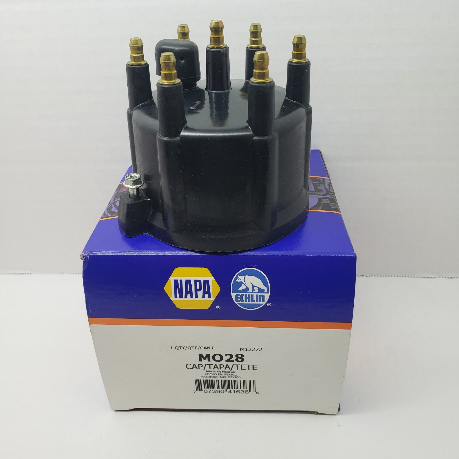 NAPA ECHLIN Distributor Cap 6CYL  MO28  NOS