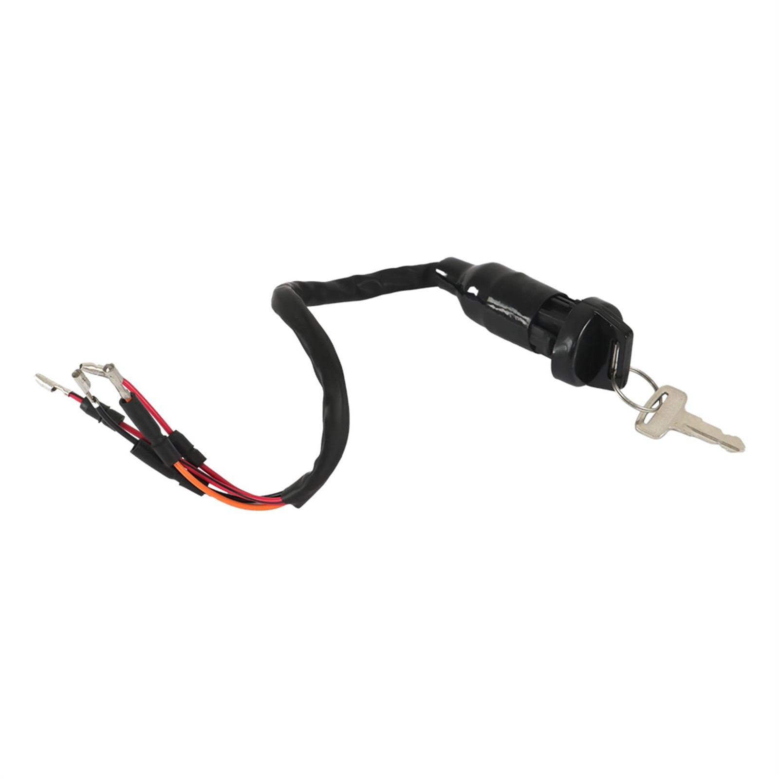 WFLNHB Ignition Switch with Key Replacement for Honda FourTrax 300 Black