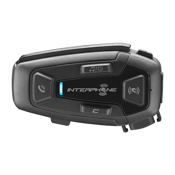 Interphone UCOM8R Motorcycle Helmet Bluetooth Mesh 2.0 Intercom - Single Pack
