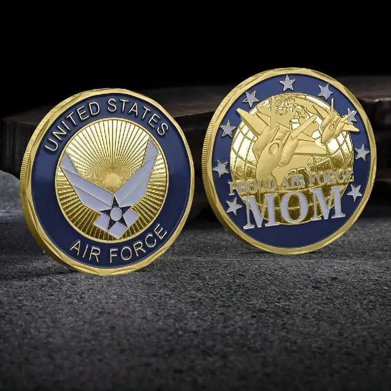 Air Force Mom Challenge Coin Mother Collectable Commemorative Military 1-pc