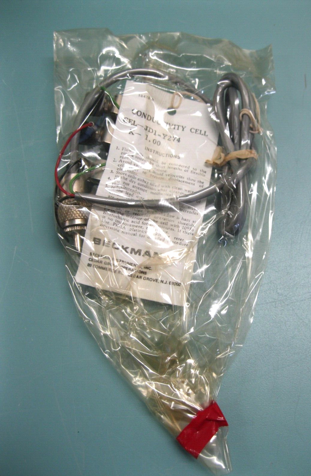 Beckman CEL-JD1-Y274 Conductivity Cell in Original Packaging E14
